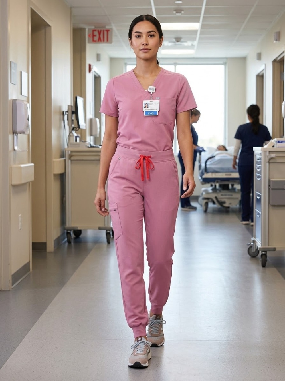 NWT FIGS scrub set Zamora Pants (large tall) and Casma Top (XL) MSRP $130